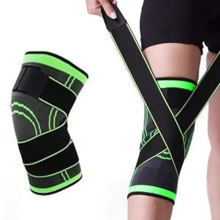 Knee Guard Brace Support Pain Reliving Adjustable Sleeves For Sports Running Men Women Knee Guard Brace Support Pain Reliving Adjustable Sleeves For Sports Running Men Women