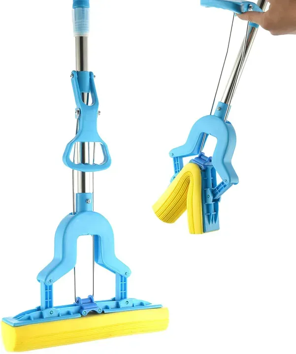 Squeeze Mop Squeeze Mop Folding squeeze water sponge mop stainless steel rubber stretchable cotton absorbent mop, mop floor cleaning tool Squeeze Mop Squeeze Mop Folding squeeze water sponge mop stainless steel rubber stretchable cotton absorbent mop, mop floor cleaning tool